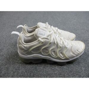 Nike Air VaporMax Plus Shoes Mens Size 8 White Running Sneakers 924453-100‎